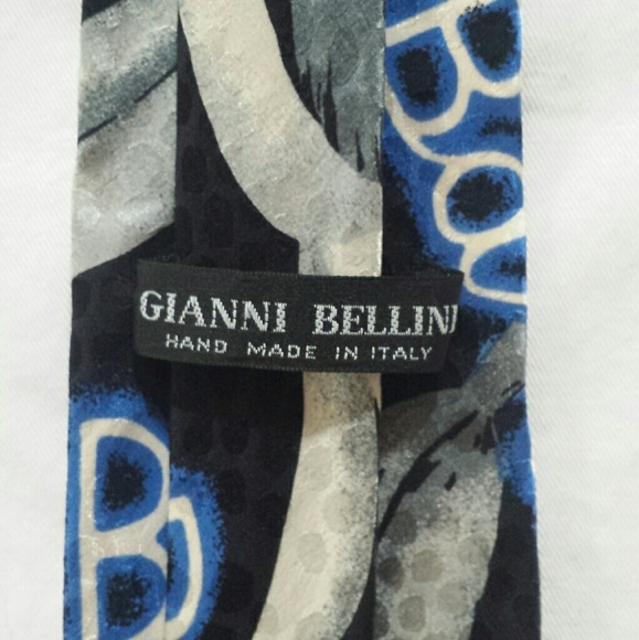 GIANNI Bellini Stonehenge Silk Tie Bananas Italy - Picture 2 of 4